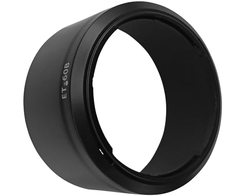 HUIPUXIANG غطاء عدسة ET-60B لكاميرا كانون RF-S 55-210mm F5-7.1 هو عدسة STM على كاميرا R50 R100 (للإكسسوارات) ، غطاء عدسة HUIPUXIANG 55mm - Image 3