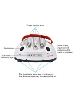 Excefore Micro Electric Shock Lie Detector, Finger Lie Detector Test Detector, Truth Or Dare Party Game Novelty Analyzer Consoles, Suitable for Having Fun with Your Friends, Families  - Image 5