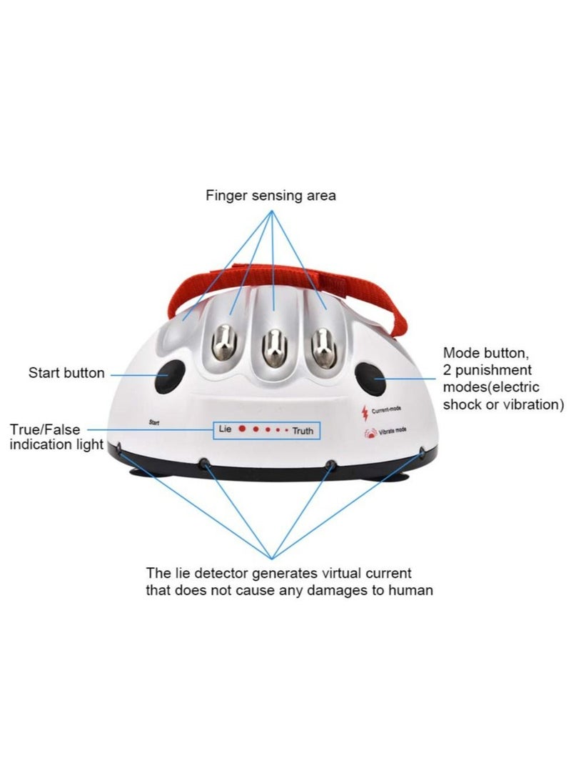 Excefore - Micro Electric Shock Lie Detector, Finger Lie Detector Test Detector, Truth Or Dare Party Game Novelty Analyzer Consoles, Suitable for Having Fun with Your Friends, Families - Image 1