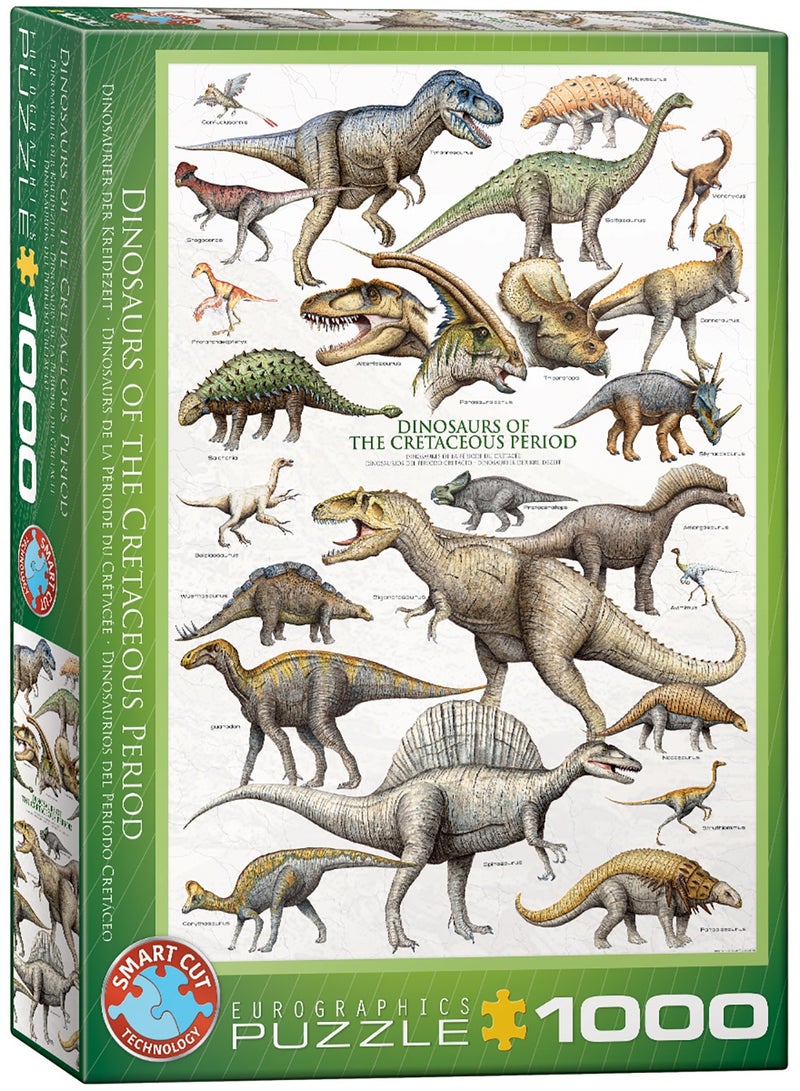 EuroGraphics Dinosaurs of the Cretaceous Period Puzzle - Image 2