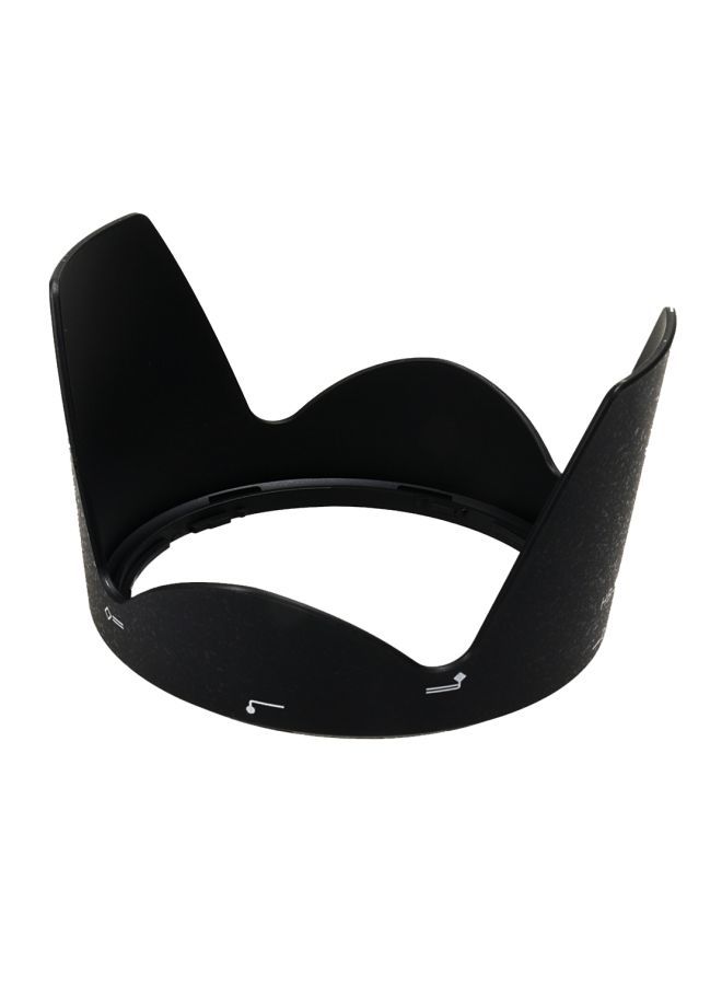 NIBEMINENT PVC HB-50 Lens Hood Shade For Nikon Camera Black  - Image 3