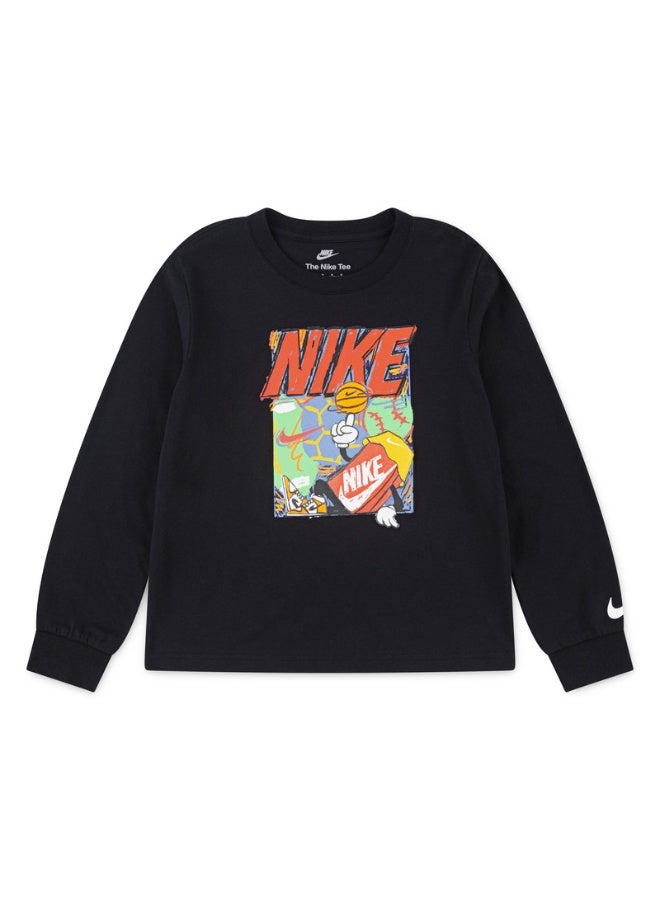 Nike تي شيرت نايك LS لكرة السلة NKB - Image 4
