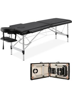 CityRiya-Long Massage Table Portable Massage Bed Lash Bed Facial Table SPA Beds Adjustable Height Salon Tattoo Esthetician Bed with Carrying Bag & Accessories for Shop & Home  - Image 2