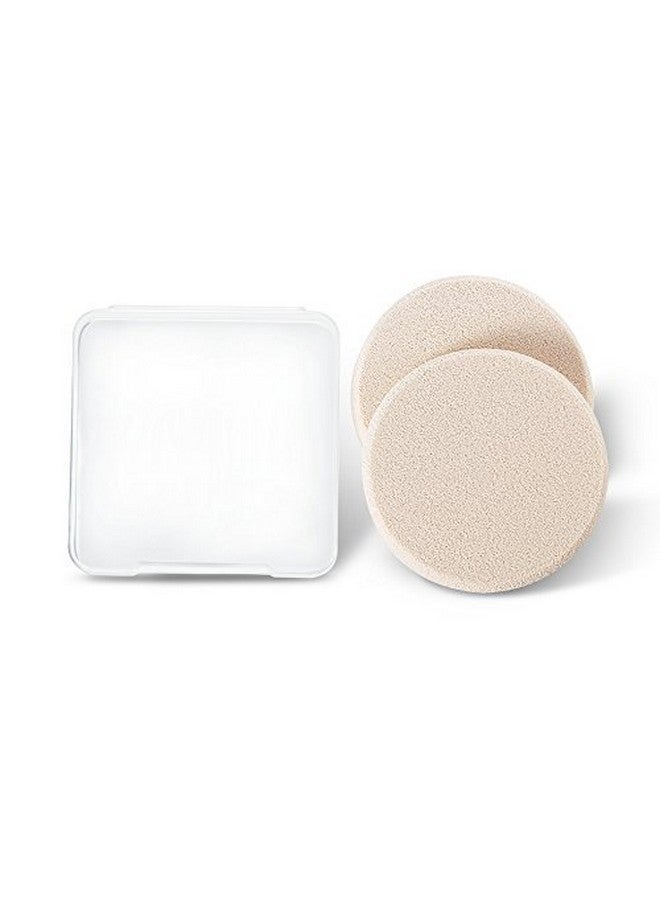 OWLFAVO Kooba 2Pcs Round Makeup Sponges With 1 Travel Case Beauty Face Primer Compact Powder Puff Blender Sponge Replacement For Cosmetic Flawless Foundation Sensitive And All Skin Types - Image 2