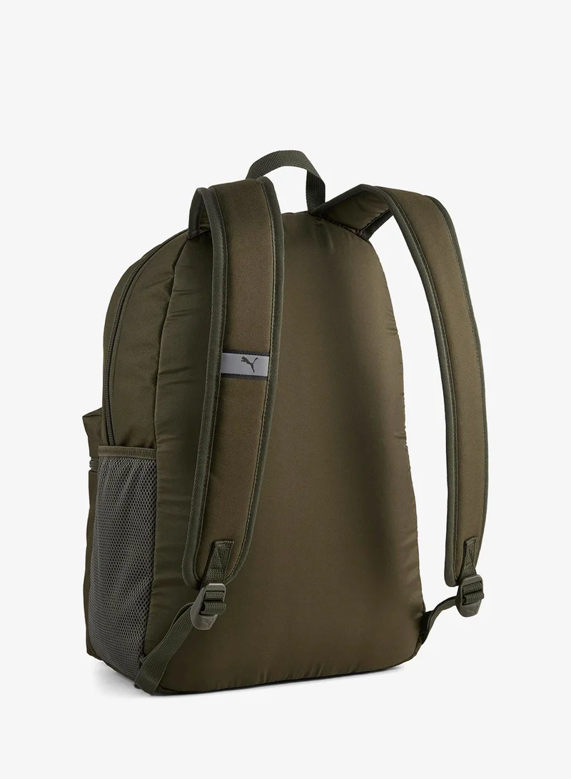 Puma Dark Olive-Colorpop Phase Backpack  | Best Price UAE