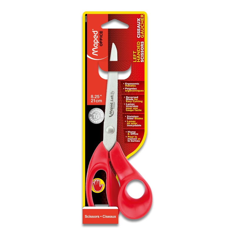 Maped - Expert Left-Handed 8.25 Inch Scissors - Multipurpose - Left Handed - Image 1