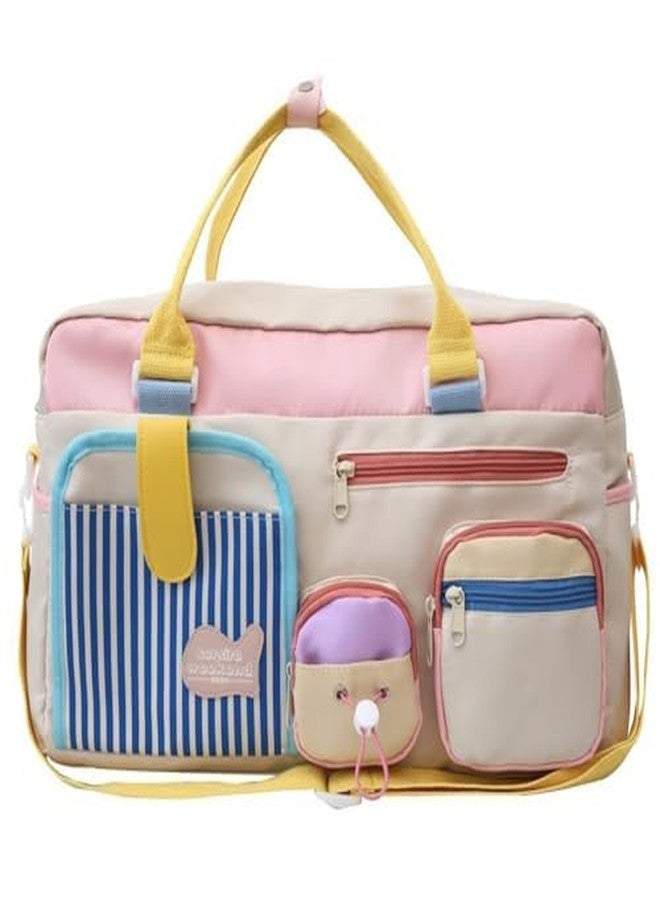 Burmy Small Gym Bag for Women, Travel Duffle Bag Carry On Weekender Bag with Shoe Compartment, Z4#Beige, Gym Bag&Toiletry Bag - Image 1