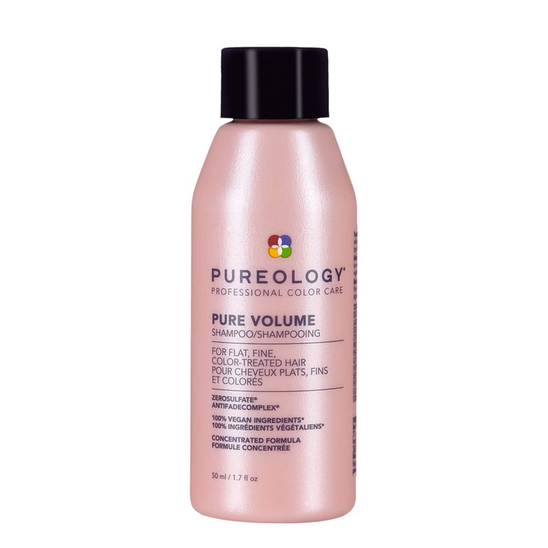 Pureology Pure Volume Shampoo For Flat Fine ColorTreated Hair Adds Lightweight Volume and Body Clarifies Buildup SulfateFree Vegan