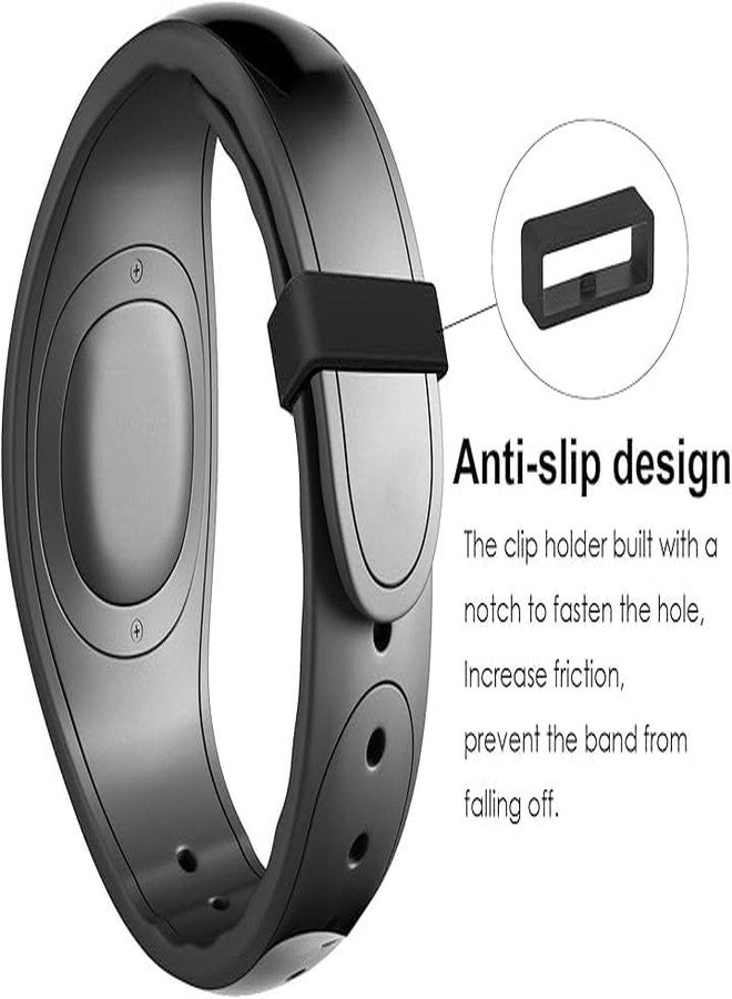 Xininyia متوافق مع Disney MagicBand+ و 2.0، [عبوة من 14 قطعة] حلقات تثبيت سيليكونية، أقفال تثبيت آمنة لحماية Magic Band Plus (عبوة من 14 قطعة) - Image 2