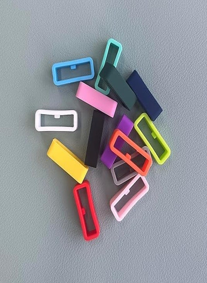 Xininyia متوافق مع Disney MagicBand+ و 2.0، [عبوة من 14 قطعة] حلقات تثبيت سيليكونية، أقفال تثبيت آمنة لحماية Magic Band Plus (عبوة من 14 قطعة) - Image 4