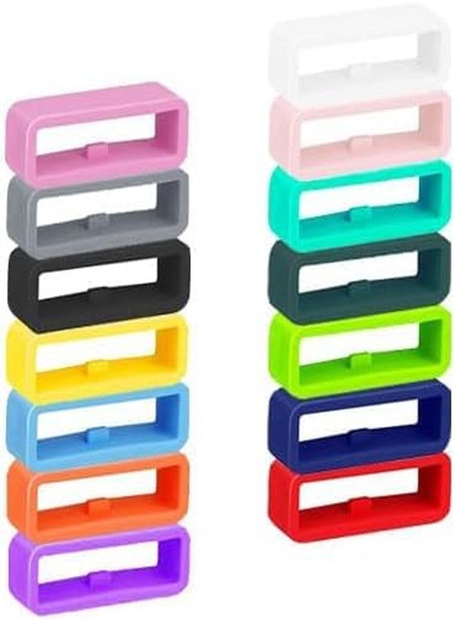 Xininyia متوافق مع Disney MagicBand+ و 2.0، [عبوة من 14 قطعة] حلقات تثبيت سيليكونية، أقفال تثبيت آمنة لحماية Magic Band Plus (عبوة من 14 قطعة) - Image 1
