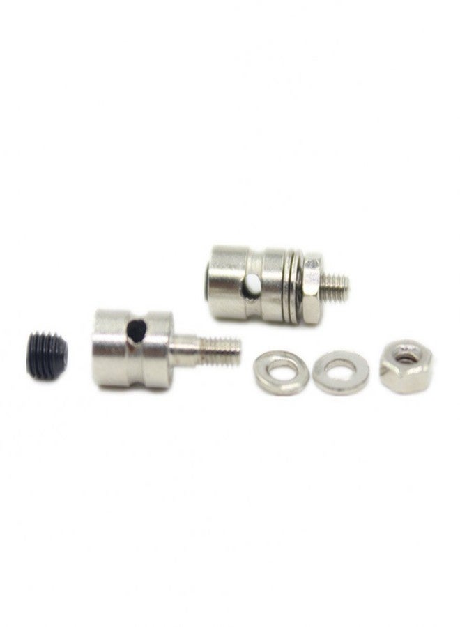 Hobbypark 25-Pack Hobbypark Adjustable D2.1mm Pushrod Connector Linkage Stoppers RC Model Airplane Replacement - Image 3