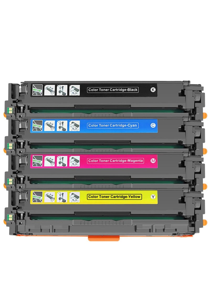 Generic - HP 201A Compatible Toner Cartridge CF400A,CF401A,CF402A,CF403A(B/C/M/Y) - Image 1