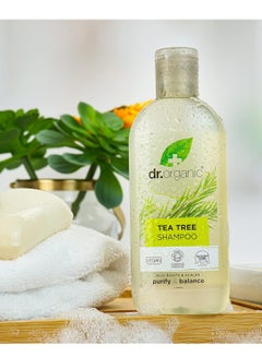 dr.organic Organic Doctor Tea Tree, Shampoo, 9 Fluid Ounce  - Image 3