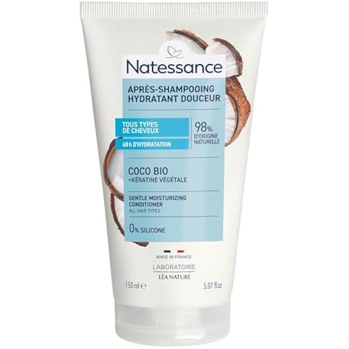 Natessance , NATURAL COCONUT OIL CONDITIONER, COCO, 150 MILLILITRE - Image 1