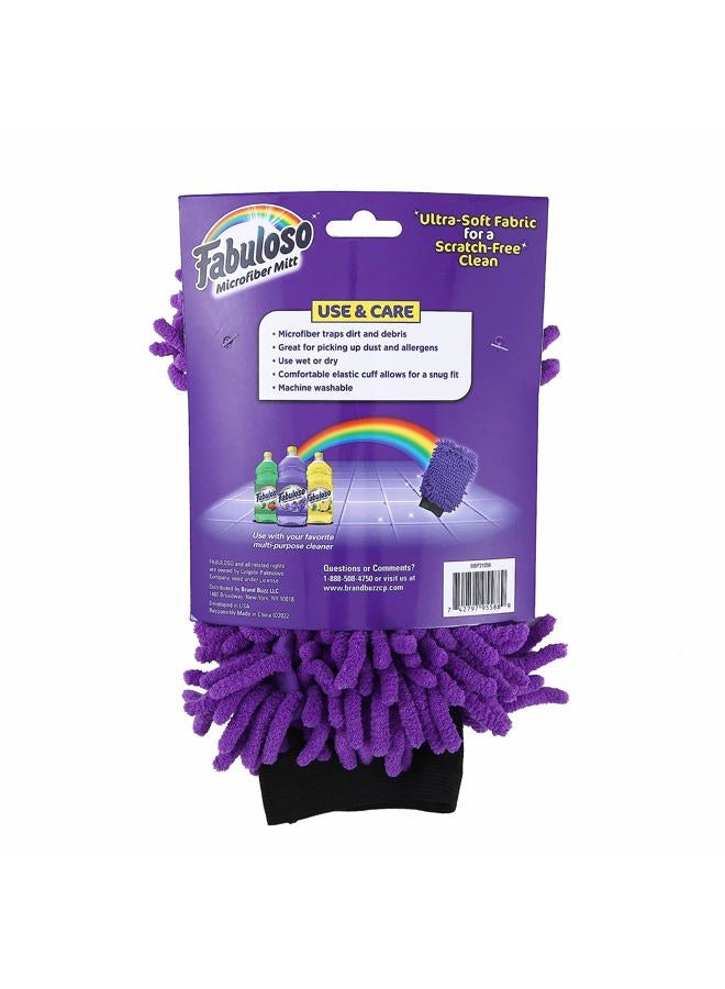 Fabuloso Microfiber Cleaning Mitt, Purple, One Size Fits All | Lint-Free, Scratch-Free Glove for Surfaces & Furniture | Dustless Hand Cloth for Bold & Bright Cleaning Experience - Image 5