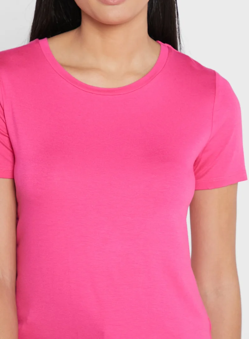 WAREHOUSE Crew Neck T-Shirt