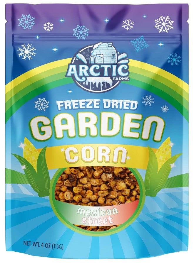 Arctic Farms Freeze Dried Vegetable Sweet Corn (4oz, Mexican Street Corn) - Image 2