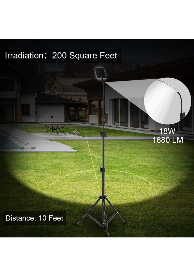 LIMOS LED Camping Light, Portable Outdoor Light with Telescopic Tripod, Powered by USB Port, Multiple Usage Outdoor Lamp for Garden, Patio, Camp, Tent, Fishing and Emergency Car Repair  - Image 3