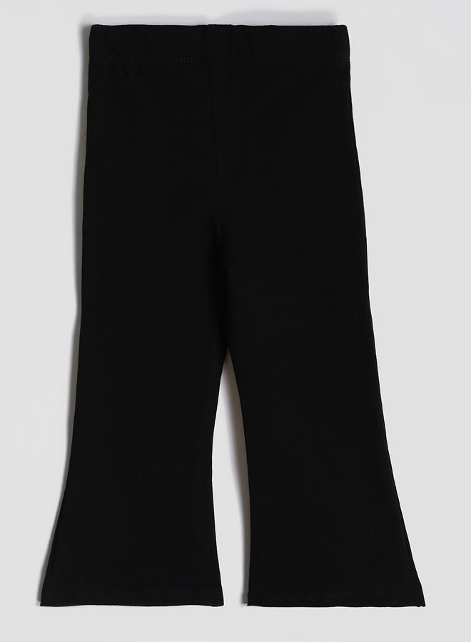 LC WAIKIKI Crew Neck Minnie Mouse Printed Girls Sweatshirt and Leggings Pants 2 Pack Set - Image 5