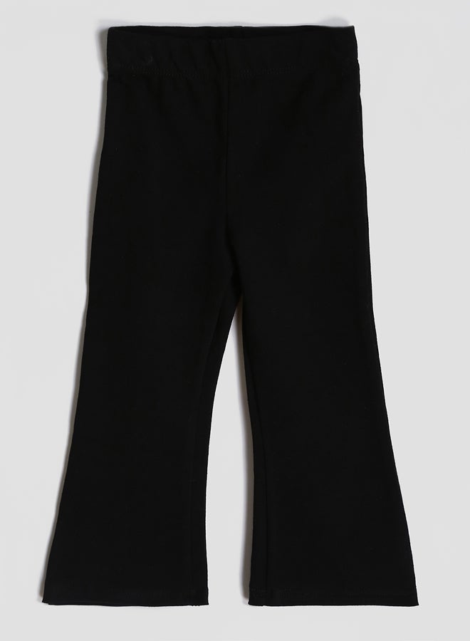 LC WAIKIKI Crew Neck Minnie Mouse Printed Girls Sweatshirt and Leggings Pants 2 Pack Set - Image 3