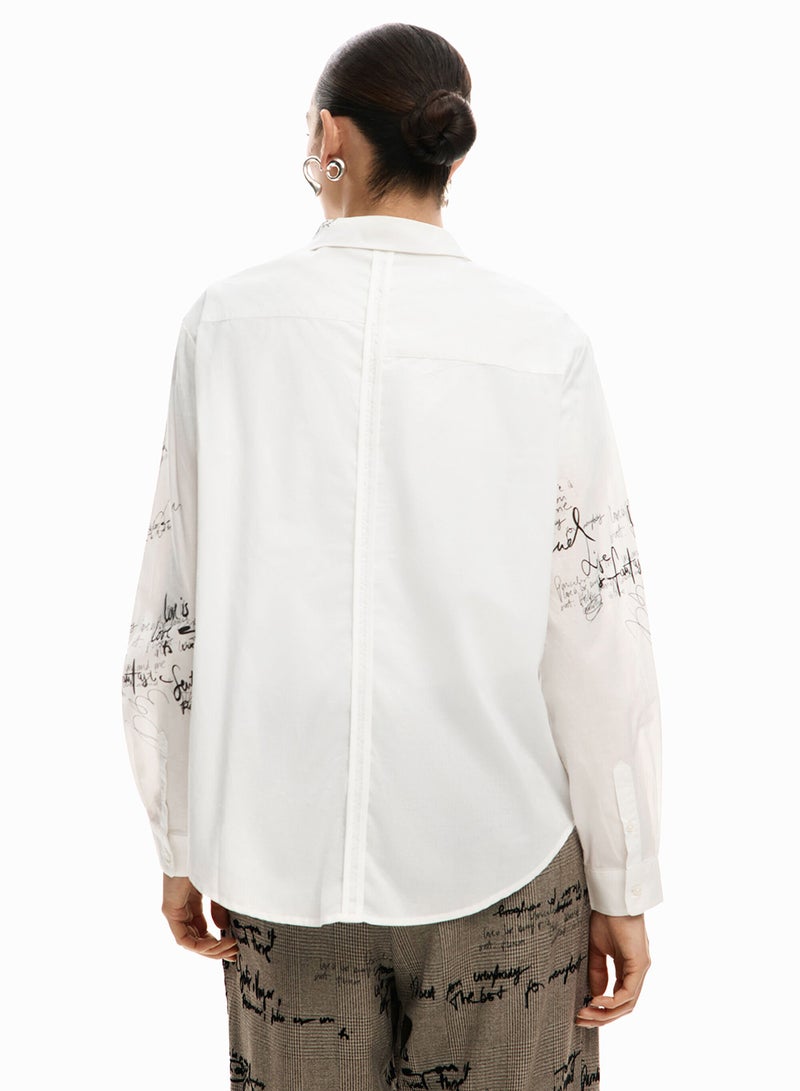 DESIGUAL Long-Sleeved Shirt With Regular Fit - Image 5