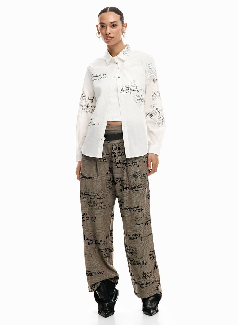 DESIGUAL Long-Sleeved Shirt With Regular Fit - Image 3