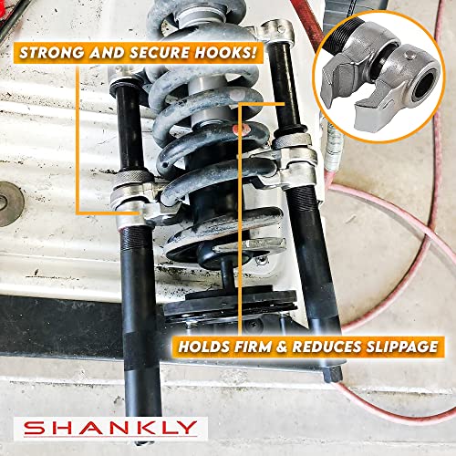 Shankly Spring Compressor Tool - 2200 Lbs - Extra Strength, Heavy Duty Build, Ultra-Rugged Coil Spring Compressor Tool or Strut Spring Compressor Strong and Durable ATV Spring Compressor Tool - Image 3