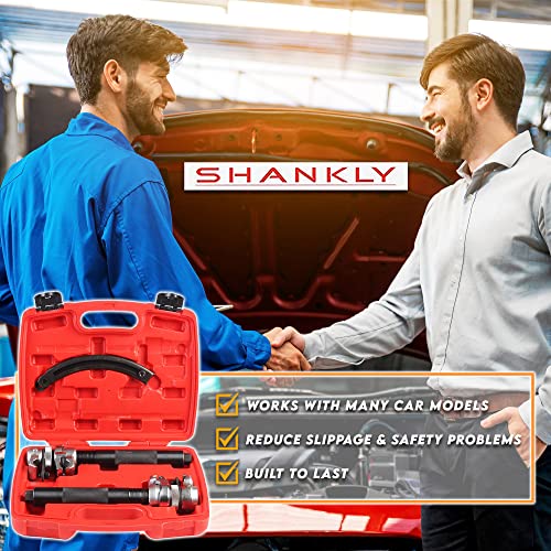 Shankly Spring Compressor Tool - 2200 Lbs - Extra Strength, Heavy Duty Build, Ultra-Rugged Coil Spring Compressor Tool or Strut Spring Compressor Strong and Durable ATV Spring Compressor Tool - Image 5