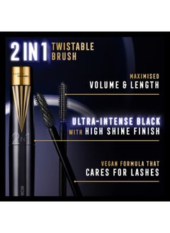 Max Factor Masterpiece 2-in-1 Lash Wow Mascara  - Image 5