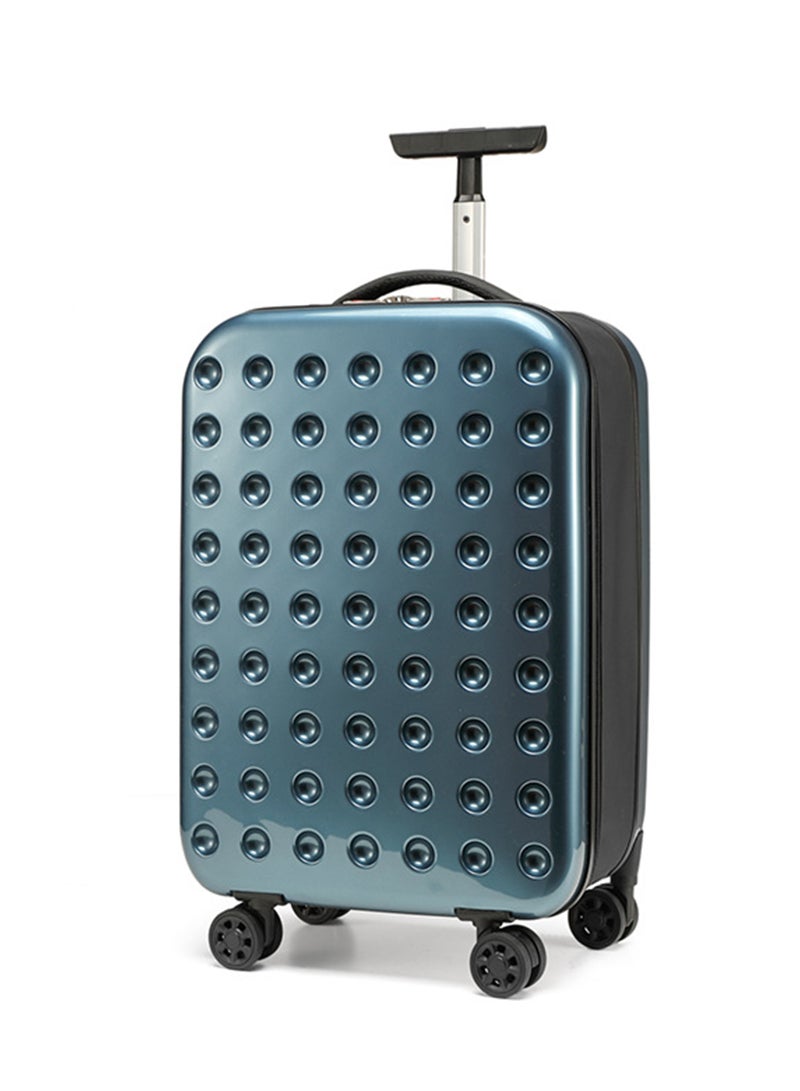 24-Inch Foldable and Expandable Suitcase, 360° Universal Wheel Trolley Case, Flight Case, with Security Anti-Theft Password Lock 42*26*67cm