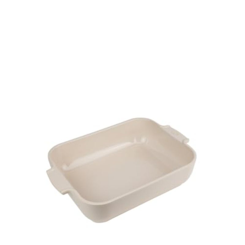 Appolia Rectangular Oven Dish cm. Ceramic. Mechanical and Thermal shock resistant. -20° to 250°C. Ergonomic handles.10 year warranty. Made in France - Image 1
