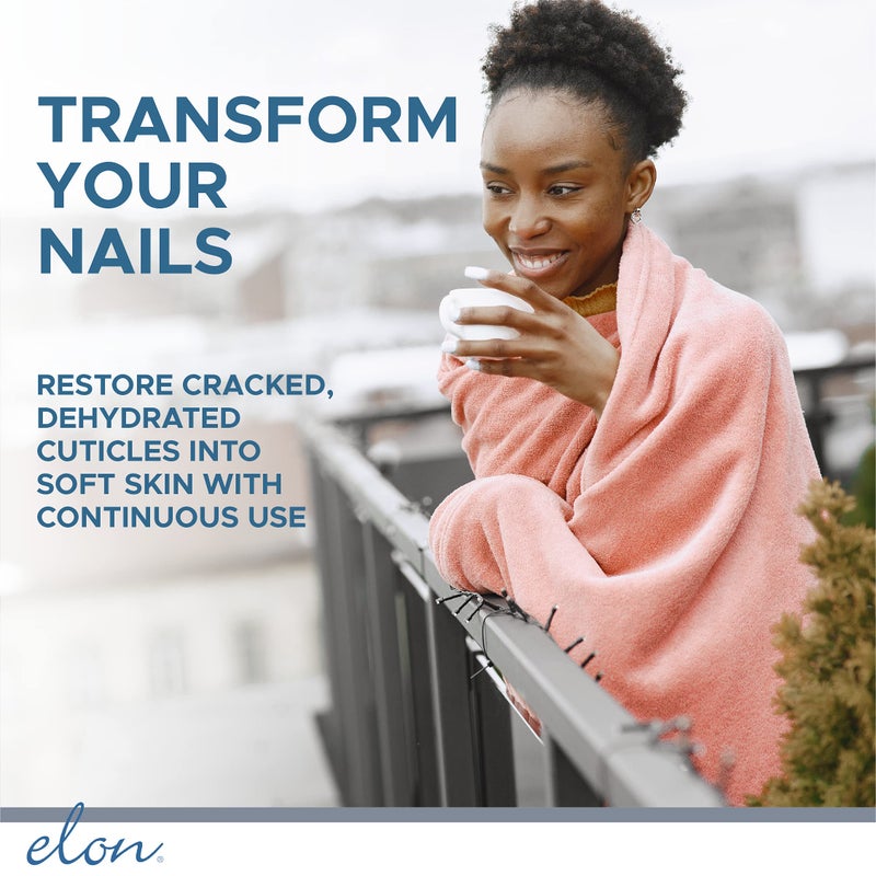 Elon Essentials Kit for Healthy Nails â€“ Kit Includes Elon Nail Conditioner, Cuticle Oil & File Set â€“ Manicure Set for Daily Strengthening and Moisturizing Cuticles - Image 4