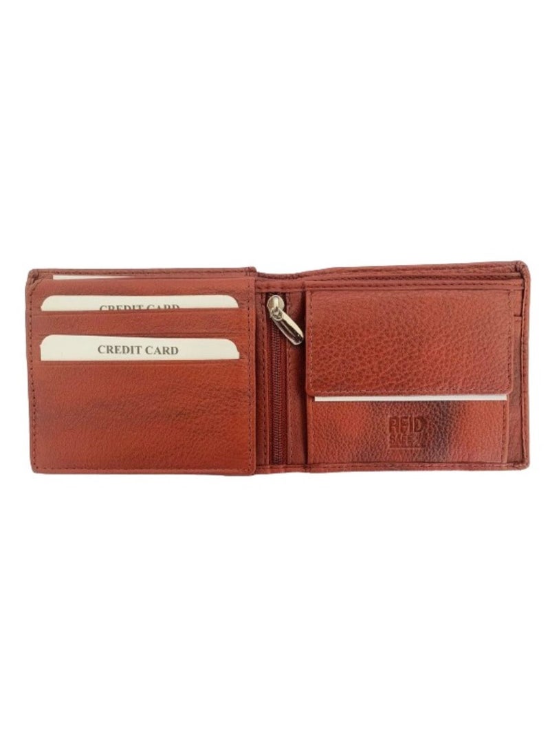 ALLKING AM Men's Leather Wallet RFID Protected (AM090) Two Tone | Packaging / Product Colour / Style may Vary - Image 2