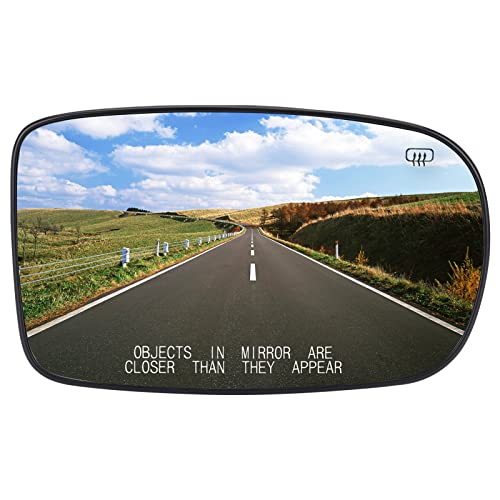 AEagle Passenger Right Side Heated Mirror Glass Fits for Chrysler 200 2011-14, for 300 2011-2021, for Dodge Charger 12-21, Replacement for 68101146AA - Image 1