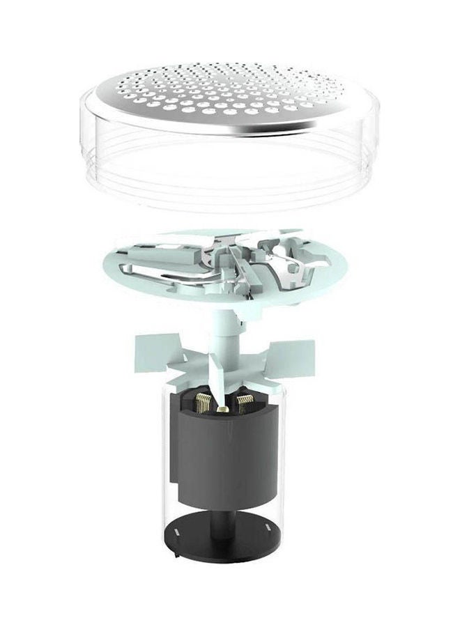 NIBEMINENT Electric Rechargeable Lint Remover Portable Fabric Shaver Silver 152g - Image 3