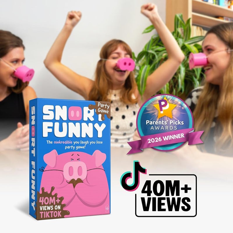 Lucky Egg Snort Funny - Award-Winning Laugh-You-Lose Funny Game for Kids & Adults - Image 3