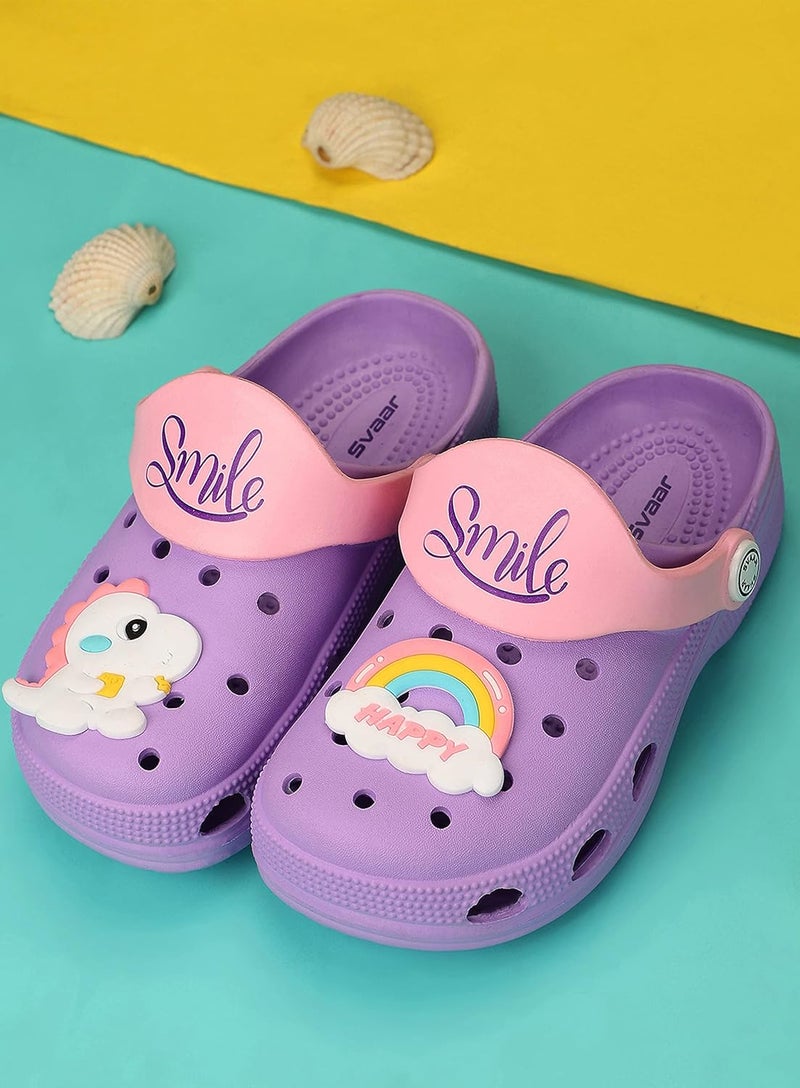 SVAAR Attractive Clog Shoes for Boys & Girls || Indoor & Outdoor Sandals Clogs for Kids - Image 4