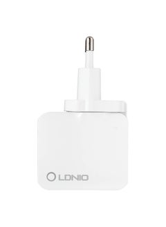 LDNIO LDNIO A2203 lightning Travel Fast Charger with 2 USB Ports and lightning Cable  - Image 3