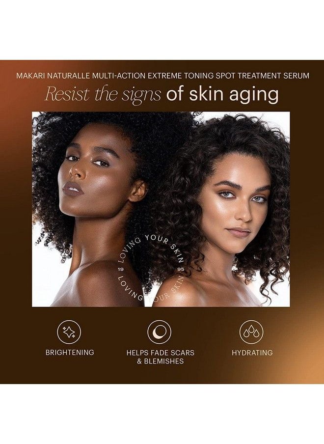 Makari - Naturalle Multiaction Extreme Skin Lightening Serum 1.7Oz Moisturizing & Whitening Face Serum With Argan Oil & Spf 15 - Image 1