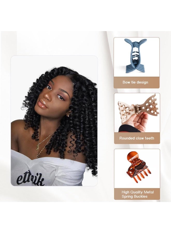 6 قطع من مشابك رفع جذور الشعر لإضفاء كثافة على الشعر، إكسسوارات تصفيف الشعر، مشابك تكثيف الشعر المجعد، مشابك رفع جذور الشعر بدون تجعد لإضفاء كثافة طبيعية على تجعيدات الشعر - Image 4