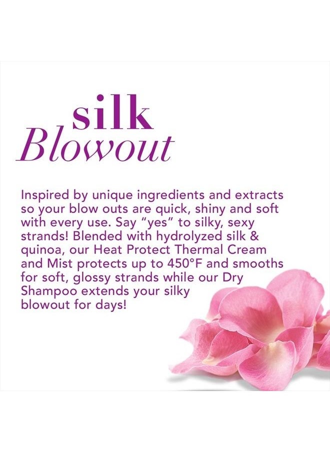 Ogx Protecting + Silk Blowout Quick Drying Thermal Spray, 6 Fl Oz (Pack of 1)  - Image 2