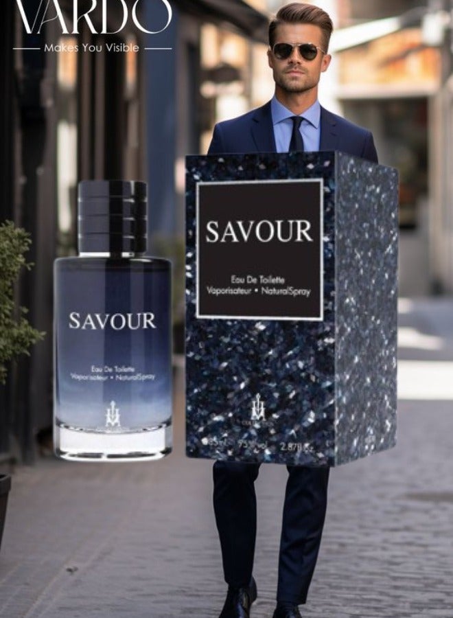 كوليكشن 5 قطع عطر سافور 85 مل - Image 2