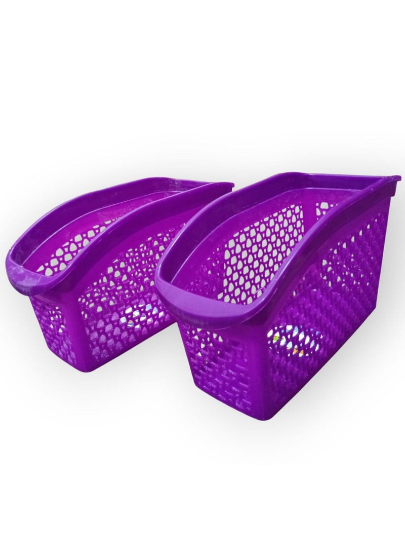 Fridge or Kitchen Organizer Shelf - 2 Pieces - Assorted Colors__Multiple shapes - Image 4