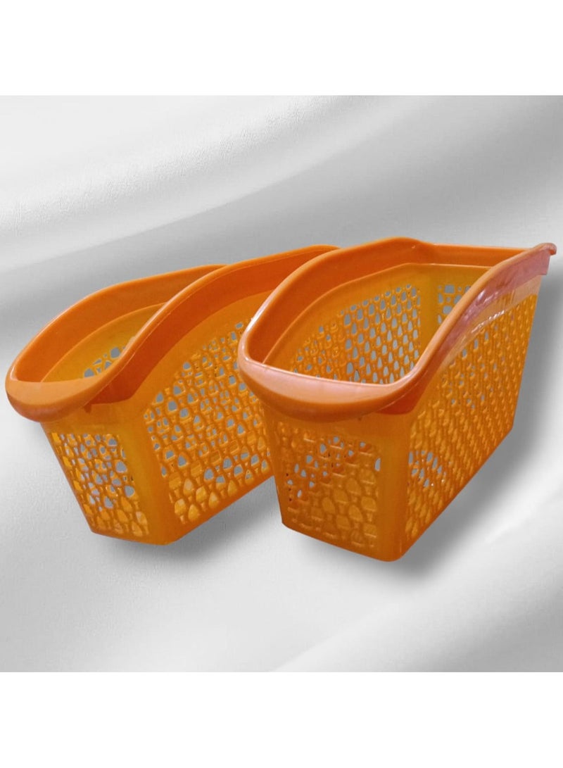 Fridge or Kitchen Organizer Shelf - 2 Pieces - Assorted Colors__Multiple shapes - Image 5