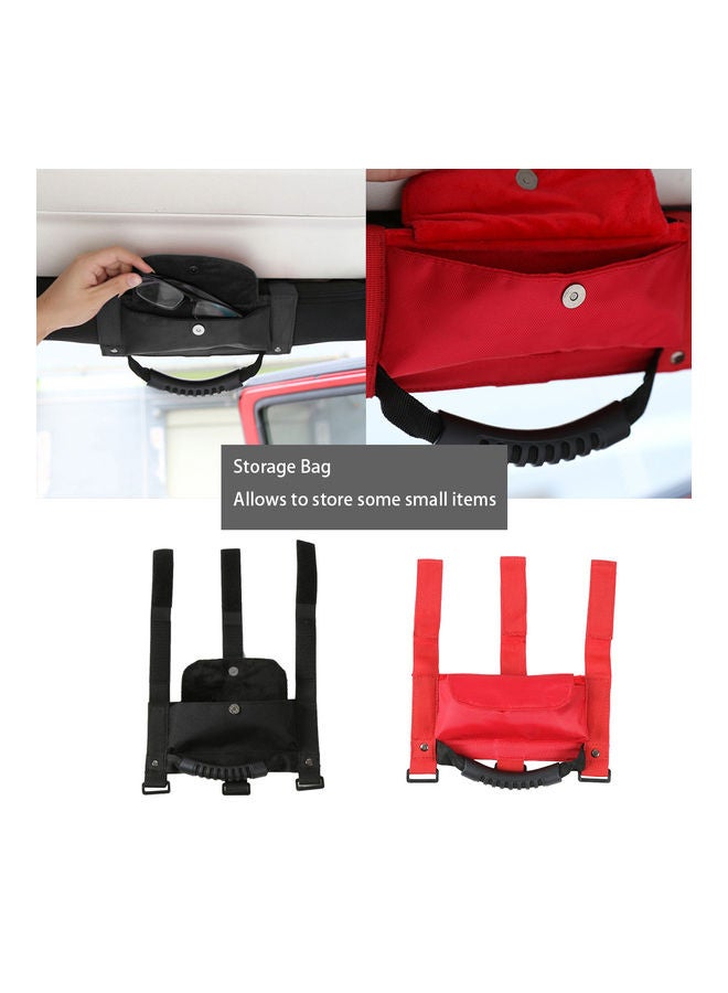 NIBEMINENT Car Handle Grab With Storage Bag - Image 3