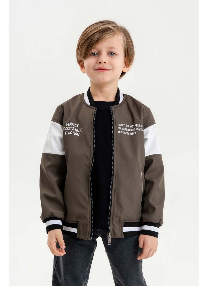 Gold Class Kidswear Double Pocket Zippered College Waterproof Boys Jacket  - Image 4