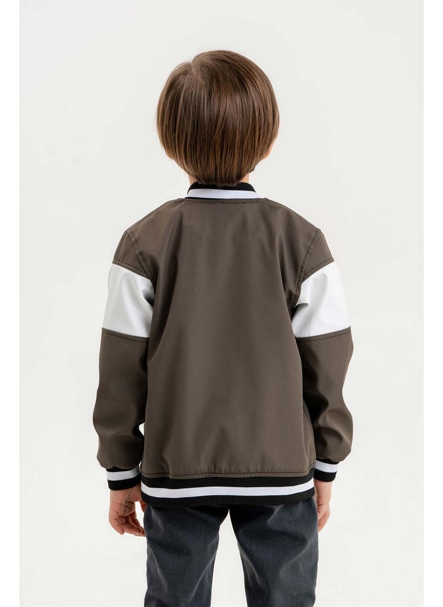 Gold Class Kidswear Double Pocket Zippered College Waterproof Boys Jacket  - Image 5