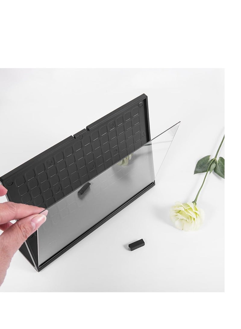 Eckek حامل لافتات من بلاستيك ABS، حامل لعرض القوائم بشكل L - Image 4