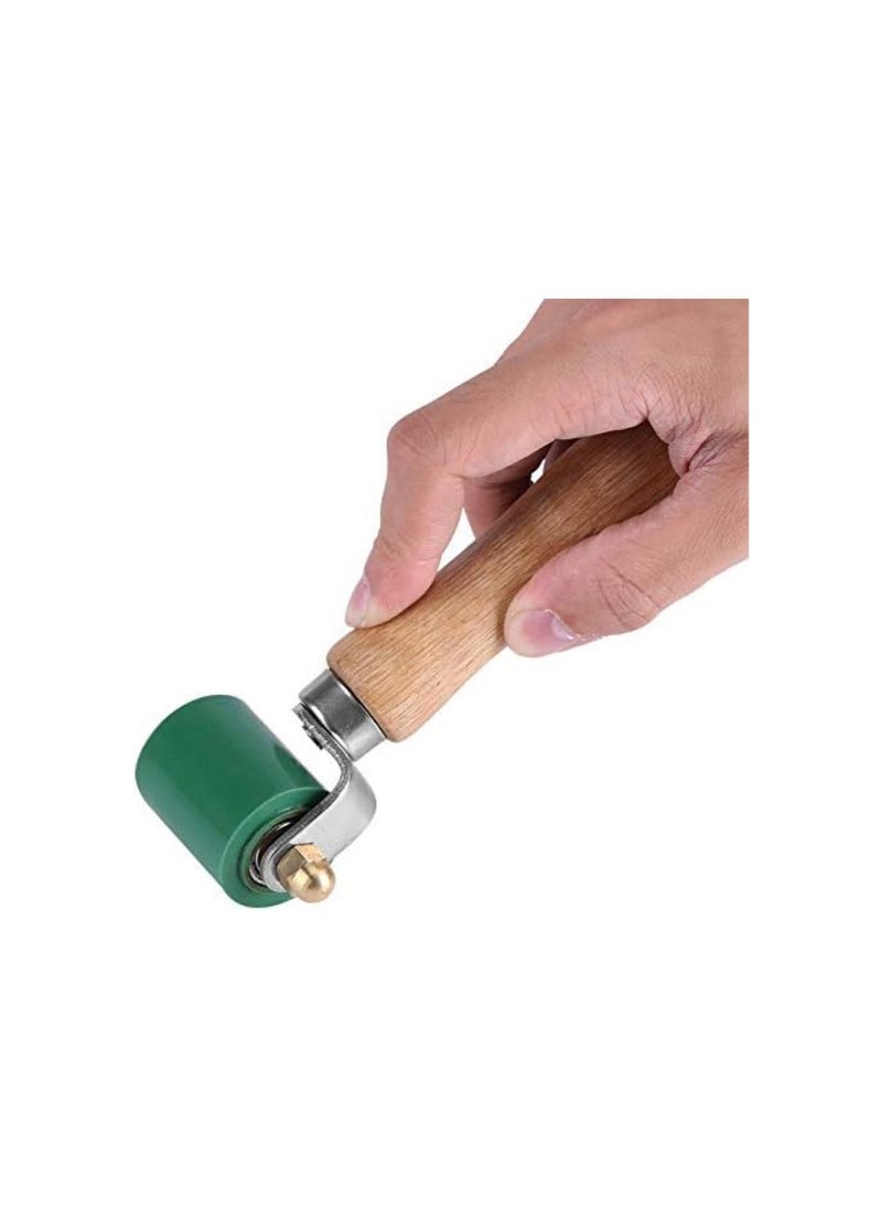 Generic - Silicone Hand Roller, 40mm Silicone High Temperature Resistant Pressure Roller for Roofing Hot Air Heating PVC Welding, 1.6 x 1.3inch - Image 1
